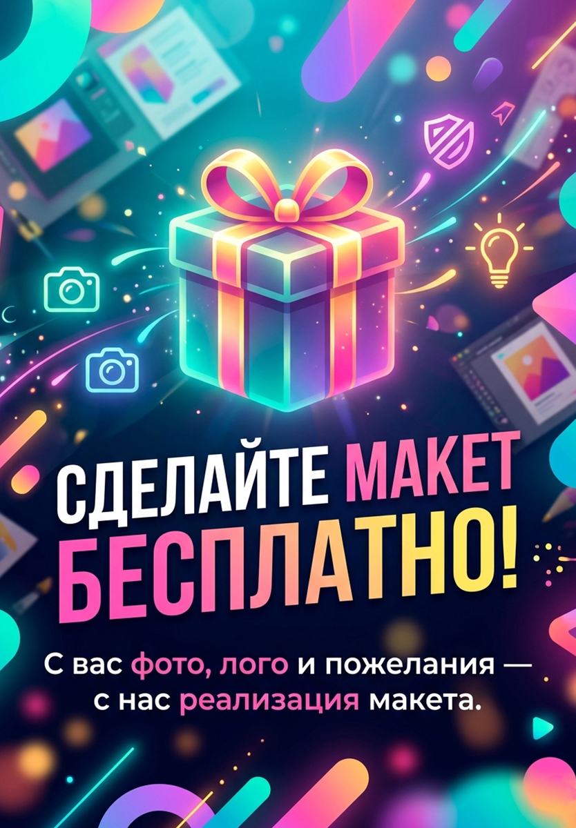 Настенный календарь ТРИО со своим дизайном на 2027 год